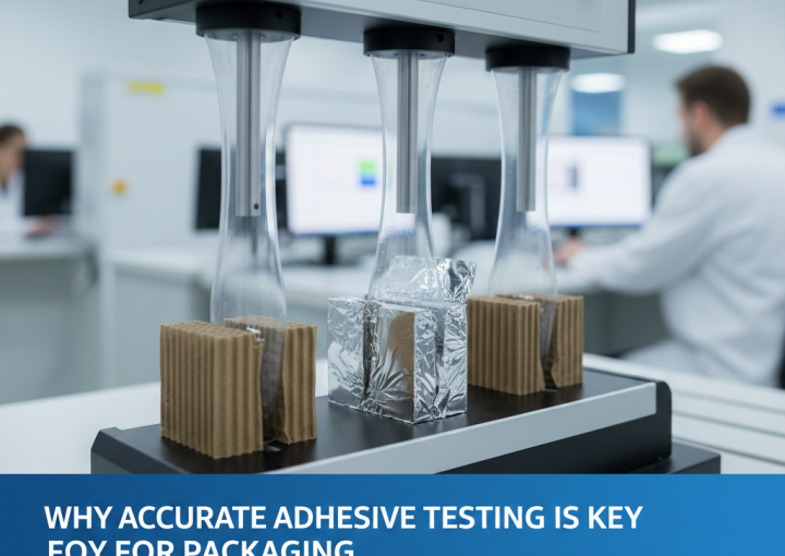 Adhesive testing in packaging